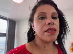 Brazilian MILF Cris Takes Double Anal Throat Fuck in Hardcore Threesome BBC