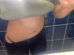 Amateur, Hd, Pov, Public, Chatte, Russe, Douche, Toilettes