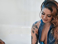 Anal, Verga grande, Negro, Mamada, Linda, Ébano, Interracial, Tatuaje