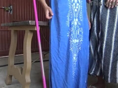 Algerian MILF with hairy pussy pleasures brother-in-law
