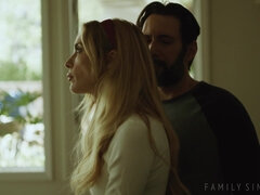 アメリカ人, 黒人, ブロンド, フェラチオ, 車, 開帳, キス, 自然山雀