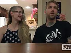 Little blondie kyaa luvs to get fucked by Bryan Gozzling