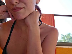 Tussi, Sadomasochismus, Schönheit, Braunhaarige, Weibliche domination, Hardcore, Masturbation, Milf