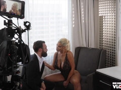 お尻, デカ尻, デカチン, デカパイ, ブロンド, バック, ポルノスター, ヤリマン