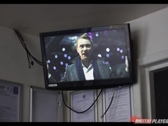 お尻, デカチン, ボンデージ, バック, 足, アウトドア, ショートヘア, タトゥー