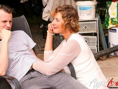 AgedLove featuring Molly Milf's missionary xxx