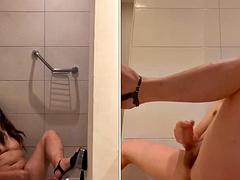 イギリス人, 女装男装, イく瞬間, ヨーロピアン, ヒール, 熟年, シーメール, 一人