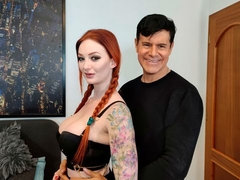 Culo, Tetas grandes, Mamada, Besar, Madres para coger, Pelirrojo, Medias largas, Tatuaje