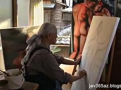 Азиатки, Минет, Кончили внутрь, Семяизвержение, Японки, Зрелые