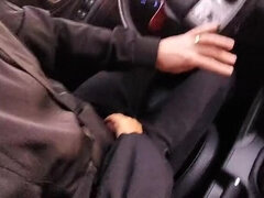 Step Mommy Seduces Step Son In Car With Her Sexy Legs And Nylons