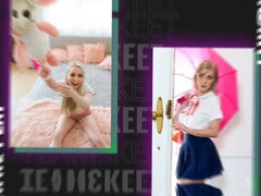 Grosser schwanz, Blasen, Spermaladung, Kehlenfick, Hardcore, Hd, Natürlichen titten, Rasiert