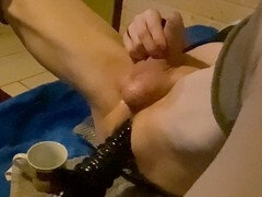 Amateur sissy, ass sex, holed