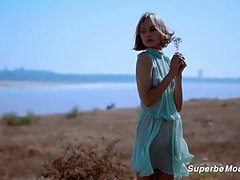 Dress, Farm, Nude, Outdoor