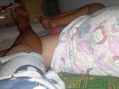 Tante, Grosser arsch, Grosser schwanz, Blasen, Filipina, Handjob, Milf, Orgasmus