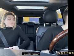 Blonde, Brunette brune, Voiture, Éjaculation interne, En levrette, Hd, Fille latino, Russe