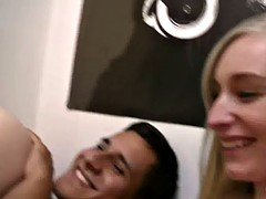 Collège université, Queue, Groupe, Chatte