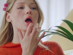 Nana, Blonde, Femelle, Hd, Masturbation, Orgasme, Russe, Solo