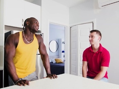 Verga grande, Negro, Gay, Pajear, Hd, Interracial, Músculo