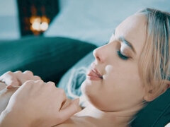 美女, フェラチオ, 茶髪の, バック, 指いじり, Hd, オマンコ, 剃毛