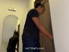 Naty Delgado: Horny Black Hostel Receptionist BBC Sneaks In For Wild Night Fuck