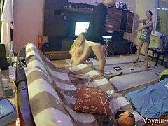 Babes, Blonde, Group, Russian, Teen, Voyeur