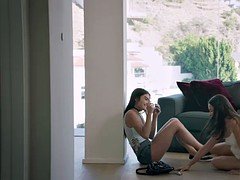 Anal, Brunette, Threesome