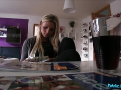 English Lesson Turns Into A Good Fucking For Busty Blonde 1