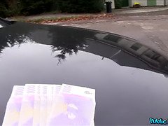 黒人, ブロンド, 車, チェコ, ハードコア, 巨大, ハメ撮り, ラフ