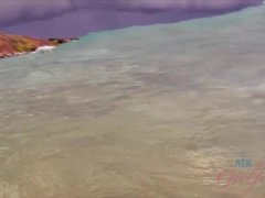 素人, ビーチ, 彼女, ヌード, オーガズム, アウトドア, 公共, 濡れ