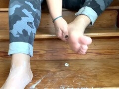 Foot fetish, small feet, foot worship