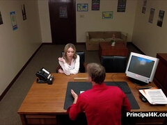 Past prom queen shagged at the head teachers office