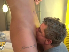 Arsch, Hundestellung, Frau, Hardcore, Lecken, Orgasmus, Muschi, Rau