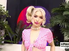 Emma Rosie's Blonde Ponytail Pulled During Hard Anal!