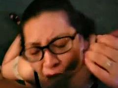 Amatuer wife sucks the brown off: Blowjob, Amateur  Pov Porn