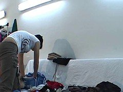 素人, 茶髪の, チェコ, 手コキする, ティーン