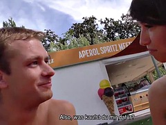 Anal, Mamada, Cornudo, Checa, Al aire libre, Pov, Realidad, Adolescente