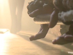 アナル, お尻, 緊縛, 指いじり, 陵辱, レズビアン, お仕置き, 奴隷