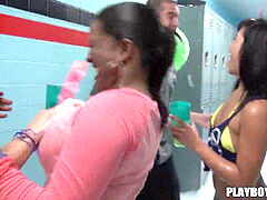 Playboy - hot foam fuck-fest party