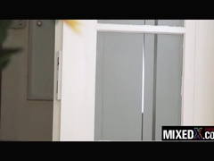 ブロンド, 指いじり, オナニー, オフィス, オッパイの