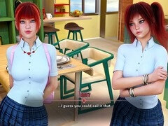 Jeux, Rousse roux, Adolescente