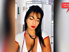 Amateur, Mamada, Morena, Consolador, Latina, Enfermera, Portugués, Solo