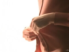 Vrouw, Voeten fetish, Hd, Ondergoed, Alleen, Kousen, Onder de rok, Bekijker