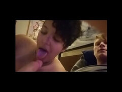 Grote mammen, Zwart, Pijpbeurt