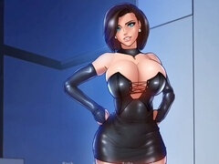 Gros cul, Grosse bite, Sucer une bite, Brunette brune, Tromperie, Énorme, Chatte, Suçant