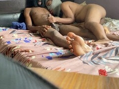 Afrikanisch, Leie, Grosser schwanz, Schwarz, Schwarz, Selbstgemacht, Maske, Reiten