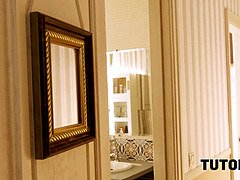 Sucer une bite, Femme couguar, Fétiche, Hd, Mature, Rousse roux, Russe, Jarretelles