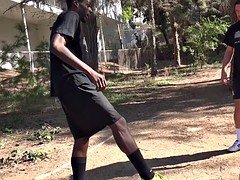 Gros seins, Noire, Noir ébène, Hard
