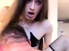Anal, Queue, Chevaucher, Transsexuelle, Sous la jupe