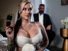 Grosser arsch, Grosser schwanz, Grosse titten, Blondine, Blasen, Hundestellung, Milf, Titten