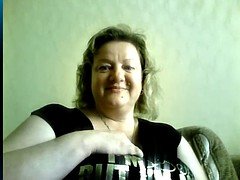 Hot 50 yo Russian mature Marina play on skype